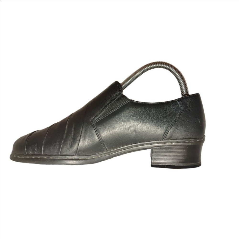 Rieker Dana Anti Stress Leather Slip Ons Size 5